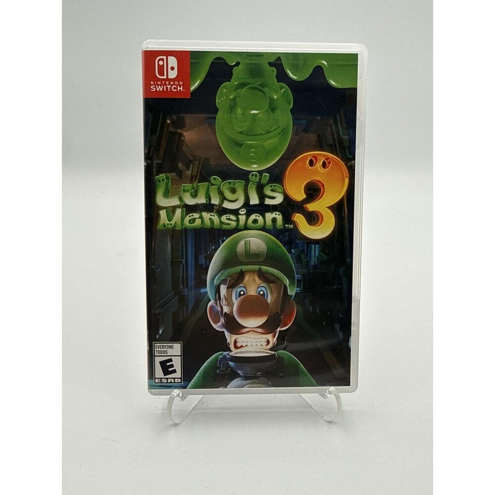 Luigi's Mansion 3 (Nintendo Switch, 2019) E Everyone Nintendo Tested NTSC-U/C